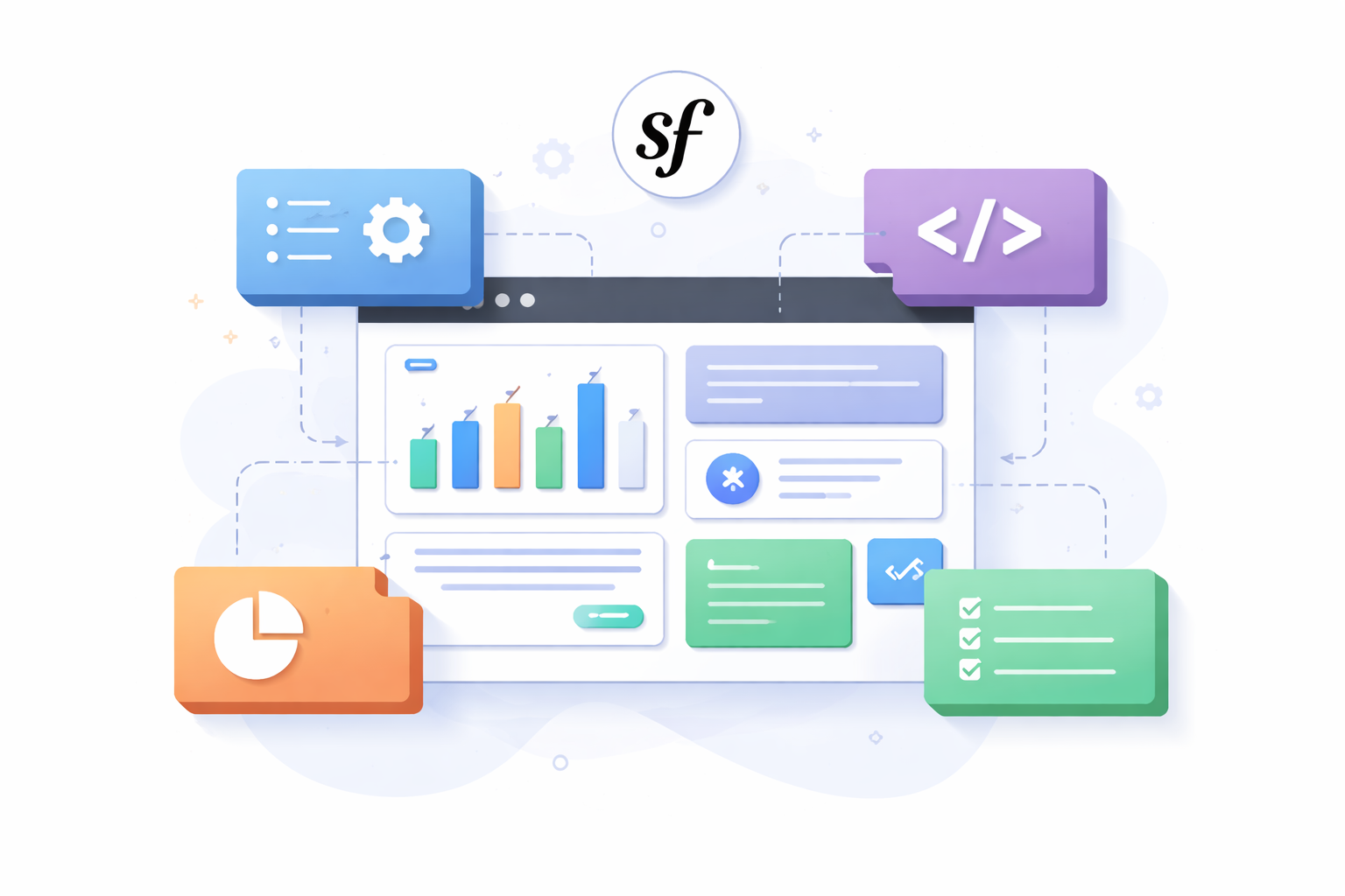 Développement sur mesure Symfony - un site pensé pour votre métier